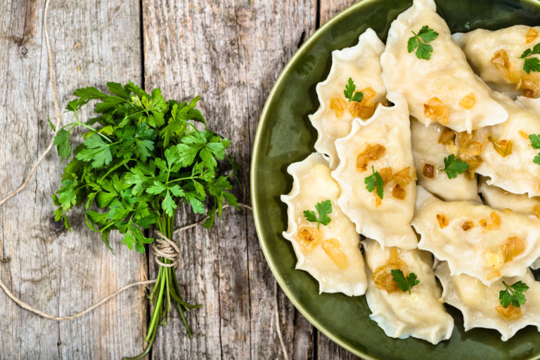 Pierogi z soczewicą