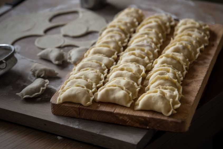 pierogi z kapustą i grzybami pierogi z kapustą i grzybami