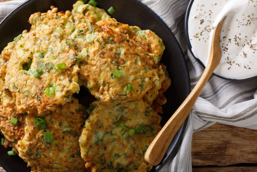 Placki z cukinii_przepis Placki z cukinii