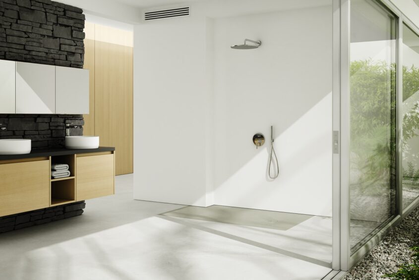 prysznic walk-in dla seniora