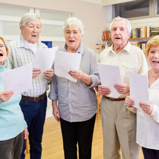 Hobby emeryta – śpiewanie Hobby emeryta - śpiewanie