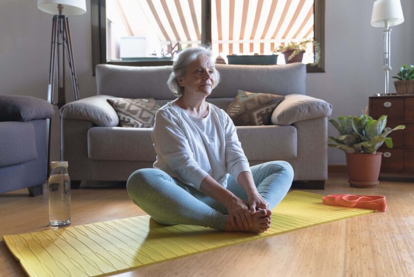 Ćwiczenia uspokajające dla seniorów