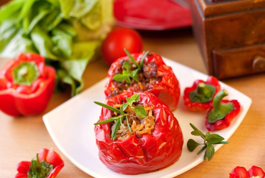 Papryka faszerowana fit