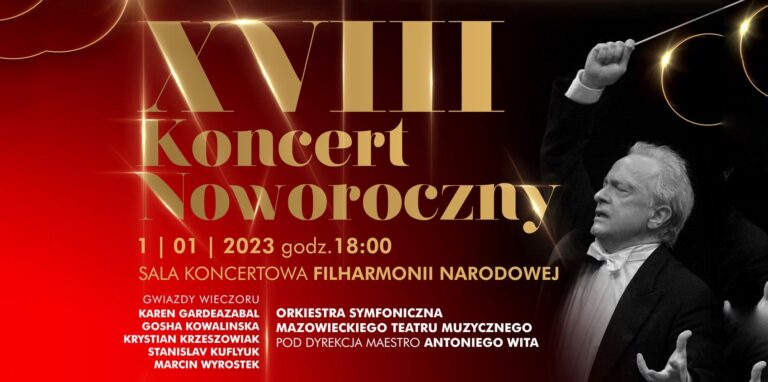XVIII Koncert Noworoczny Mazowieckiego Teatru Muzycznego im. Jana Kiepury