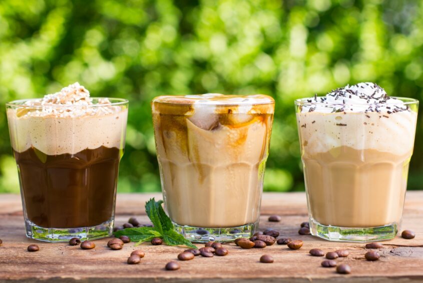 Kawa mrożona_różne rodzaje Kawa mrożona na upały