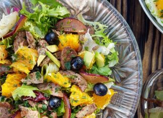 sałatka z wątróbką - przepis