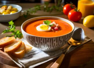 Salmorejo - hiszpański chłodnik pomidorowy