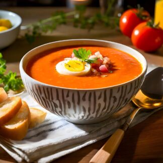 Salmorejo - hiszpański chłodnik pomidorowy