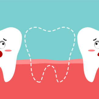 bezzębie - utrata uzębienia